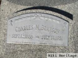 Charles M Branson