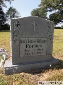 Mary Louise Williams Forbes