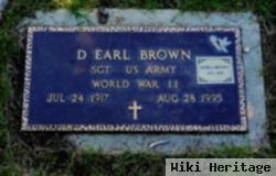 D. Earl Brown