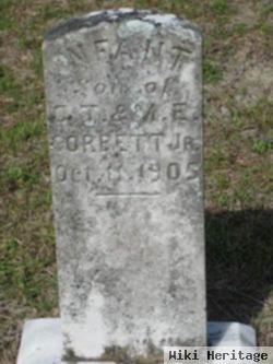 Infant Son Of C T & M E Corbett