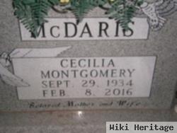 Cecilia Wilma Montgomery Mcdaris