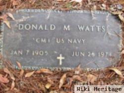 Donald M. Watts