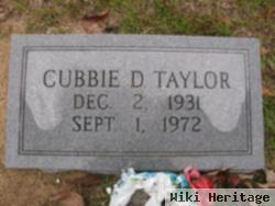 Cubbie D. Taylor