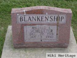 Mildred E. Blankenship Schlueter