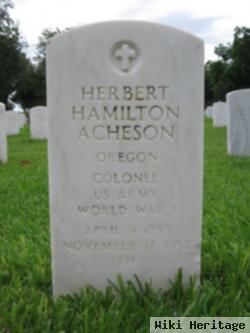 Herbert Hamilton Acheson