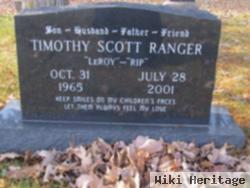 Timothy Scott "leroy" Ranger