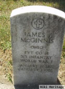 Pvt James E Mcginnis