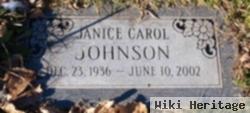 Janice Carol Sauceman Johnson