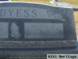 Mattie W. Dyess