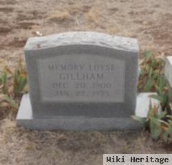 Memory Loyse Chapman Gillham