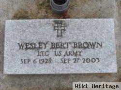 Wesley Bert Brown