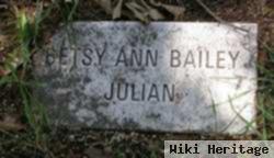 Elizabeth Ann "betsy" Bailey Julian