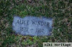 Alice Billups Winder