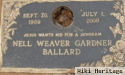 Nell Weaver Gardner Ballard