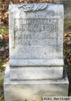 Julia M Cook Shackleford