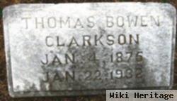 Thomas Bowen Clarkson, Sr