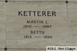 Martin L Ketterer