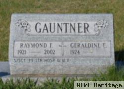 Raymond F Gauntner