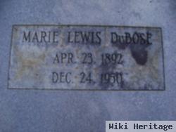 Marie Lewis Dubose