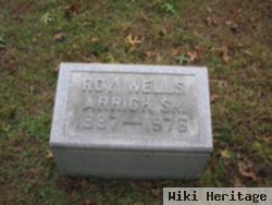 Roy Wells Arrick, Sr