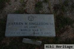 Warren Herman Singleton, Sr