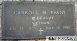 Carroll H Evans