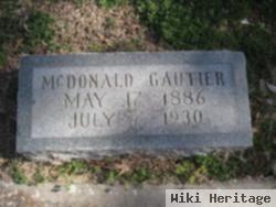 Mcdonald Gautier, Sr