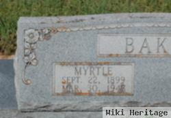 Myrtle R Montgomery Baker