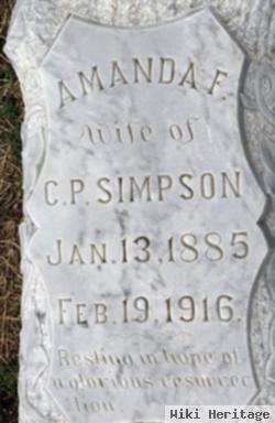 Amanda F Simpson