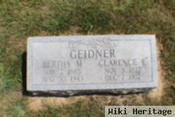 Clarence E Geidner