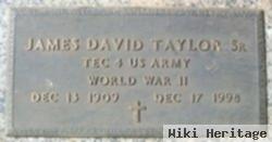 James David Taylor, Sr