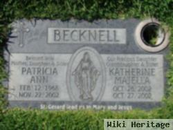 Patricia Ann Becknell