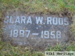 Clara W Roos