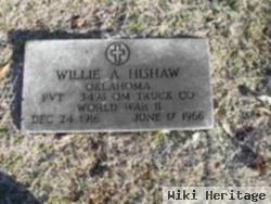 Pvt Willie A. Hishaw