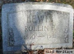 Rollin F Lewis