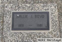 Hallie J. French Boyd