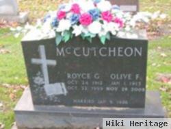 Olive Fannye Cochran Mccutcheon