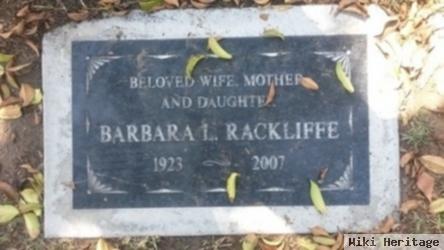 Barbara L Rackliffe