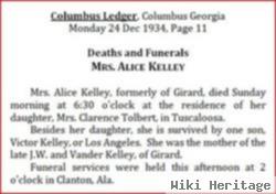 Alice Alvina Smith Kelley