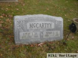 Henry E "red" Mccarthy, Jr