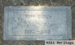 Mary Backer