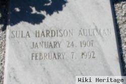 Sula Hardison Aultman