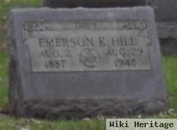 Emerson K Hill