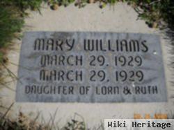 Mary Williams