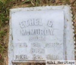 Ethel G. Mcmurdy