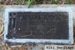 Barbara Johnson