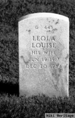 Leola Louise "lee" Frederich