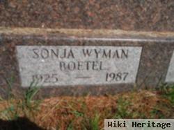 Sonja Wyman Boetel