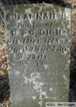 Susannah P. Dick