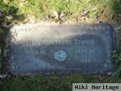 Mary Gertrude Stoyle